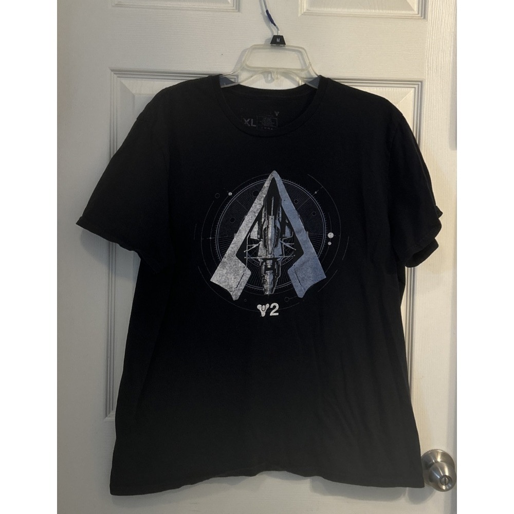 Destiny 2‎ Loot Crate Lootwear Exclusive Men's Black Graphic T-Shirt Size XL